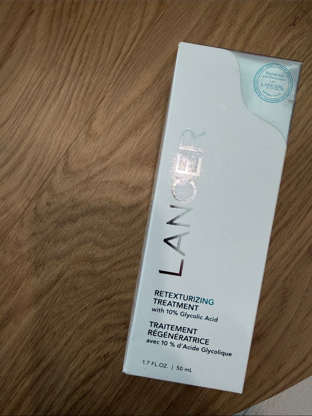 Lancer Retexturizing Treatment with 10% Glycolic Acid - 1.7oz